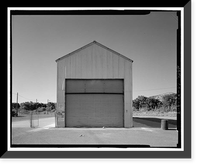 Historic Framed Print, Department of Energy, Grand Junction Office, Building No. 35, 2597 B3/4 Road, Grand Junction, Mesa County, CO - 2,  17-7/8" x 21-7/8"