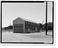 Historic Framed Print, Department of Energy, Grand Junction Office, Building No. 35, 2597 B3/4 Road, Grand Junction, Mesa County, CO - 3,  17-7/8" x 21-7/8"