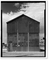 Historic Framed Print, Department of Energy, Grand Junction Office, Building No. 35, 2597 B3/4 Road, Grand Junction, Mesa County, CO - 6,  17-7/8" x 21-7/8"