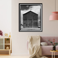 Historic Framed Print, Department of Energy, Grand Junction Office, Building No. 35, 2597 B3/4 Road, Grand Junction, Mesa County, CO - 6,  17-7/8" x 21-7/8"