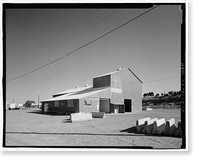 Historic Framed Print, Department of Energy, Grand Junction Office, Building No. 33, 2597 B3/4 Road, Grand Junction, Mesa County, CO - 7,  17-7/8" x 21-7/8"