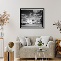 Historic Framed Print, Department of Energy, Grand Junction Office, Building No. 32, 2597 B3/4 Road, Grand Junction, Mesa County, CO,  17-7/8" x 21-7/8"