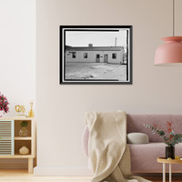 Historic Framed Print, Department of Energy, Grand Junction Office, Building No. 26, 2597 B3/4 Road, Grand Junction, Mesa County, CO - 2,  17-7/8" x 21-7/8"