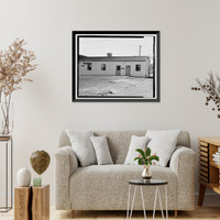 Historic Framed Print, Department of Energy, Grand Junction Office, Building No. 26, 2597 B3/4 Road, Grand Junction, Mesa County, CO - 2,  17-7/8" x 21-7/8"