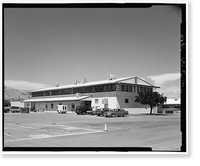 Historic Framed Print, Department of Energy, Grand Junction Office, Building No. 3022, 2597 B3/4 Road, Grand Junction, Mesa County, CO,  17-7/8" x 21-7/8"