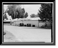 Historic Framed Print, Department of Energy, Grand Junction Office, Building No. 12, 2597 B3/4 Road, Grand Junction, Mesa County, CO - 7,  17-7/8" x 21-7/8"