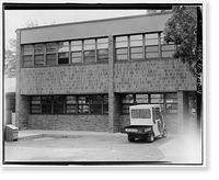 Historic Framed Print, Department of Energy, Grand Junction Office, Building No. 810, 2597 B3/4 Road, Grand Junction, Mesa County, CO - 4,  17-7/8" x 21-7/8"