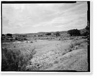 Historic Framed Print, Department of Energy, Grand Junction Office, Earthen Dike, 2597 B3/4 Road, Grand Junction, Mesa County, CO,  17-7/8" x 21-7/8"