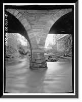 First Street Bridge, Spanning Napa Creek at First Street, between Main Street & Soscol Avenue, Napa, Napa County, CA - 8, Vintage Wall Art