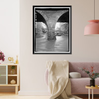 First Street Bridge, Spanning Napa Creek at First Street, between Main Street & Soscol Avenue, Napa, Napa County, CA - 8, Vintage Wall Art