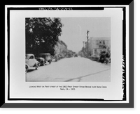 First Street Bridge, Spanning Napa Creek at First Street, between Main Street & Soscol Avenue, Napa, Napa County, CA - 14, Historic Print