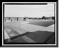 Historic Framed Print, Yellow Mill Bridge, Spanning Yellow Mill Channel at Stratford Avenue, Bridgeport, Fairfield County, CT - 5,  17-7/8" x 21-7/8"