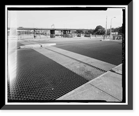 Historic Framed Print, Yellow Mill Bridge, Spanning Yellow Mill Channel at Stratford Avenue, Bridgeport, Fairfield County, CT - 6,  17-7/8" x 21-7/8"