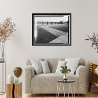 Historic Framed Print, Yellow Mill Bridge, Spanning Yellow Mill Channel at Stratford Avenue, Bridgeport, Fairfield County, CT - 6,  17-7/8" x 21-7/8"