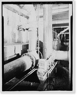 Historic Framed Print, Lake Whitney Water Filtration Plant, Filtration Plant, South side of Armory Street between Edgehill Road & Whitney Avenue, Hamden, New Haven County, CT - 32,  17-7/8" x 21-7/8"