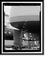 Historic Framed Print, U.S. Coast Guard Buoy Tenders, 180' Class, U.S. Coast Guard Headquarters, 2100 Second Street, Washington, District of Columbia, DC - 5,  17-7/8" x 21-7/8"