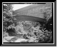 Historic Framed Print, GDOT Bridge No. 215/00101/x/00084E, Spanning Bull Creek at County Road 101, Columbus, Muscogee County, GA - 2,  17-7/8" x 21-7/8"