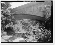 Historic Framed Print, GDOT Bridge No. 215/00101/x/00084E, Spanning Bull Creek at County Road 101, Columbus, Muscogee County, GA - 2,  17-7/8" x 21-7/8"