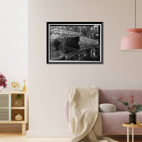 Savannah & Ogeechee Barge Canal, Between Ogeechee & Savannah Rivers, Savannah vicinity, Chatham County, GA - 34, Historic Print