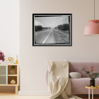 Mill Creek Bridge, State Highway 31/U.S. 441 spanning Mill Creek, Pridgen, Coffee County, GA, Vintage Wall Art