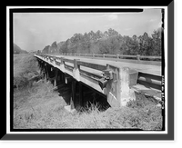 Mill Creek Bridge, State Highway 31/U.S. 441 spanning Mill Creek, Pridgen, Coffee County, GA - 6, Antique Wall Art