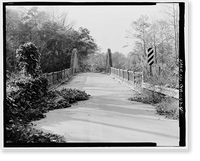 Buena Vista Road Bridge, Spanning Upatoi Creek at Fort Benning, Columbus, Muscogee County, GA - 4, Historic Reproduction