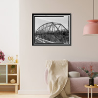 Sand Bar Ferry Bridge, Spanning Savannah River on State Highway 28, Augusta, Richmond County, GA - 5, Historic Reproduction