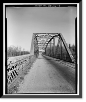 Sand Bar Ferry Bridge, Spanning Savannah River on State Highway 28, Augusta, Richmond County, GA - 9, Historic Print