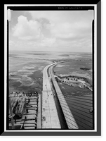 Sidney Lanier Bridge, Spanning Brunswick River, Brunswick, Glynn County, GA - 5, Vintage Poster