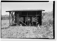 Historic Framed Print, Kalaupapa Water Supply System, Waikolu Valley to Kalaupapa Settlement, Island of Molokai, Kalaupapa, Kalawao County, HI - 39,  17-7/8" x 21-7/8"