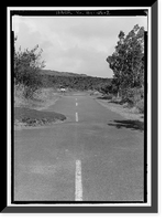 Historic Framed Print, Chain of Craters Road, Volcano, Hawaii County, HI - 2,  17-7/8" x 21-7/8"