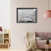 Historic Framed Print, Hilina Pali Road, Volcano, Hawaii County, HI - 4,  17-7/8" x 21-7/8"