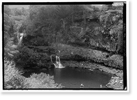 Historic Framed Print, Haleakala National Park Roads, Pukalani, Maui County, HI - 23,  17-7/8" x 21-7/8"