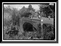 Historic Framed Print, Haleakala National Park Roads, Pukalani, Maui County, HI - 25,  17-7/8" x 21-7/8"