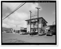 Historic Framed Print, Incinerator Number One, 121 'Ahui Street, Honolulu, Honolulu County, HI - 2,  17-7/8" x 21-7/8"