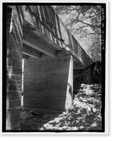 Historic Framed Print, Kapi' A Stream Bridge, Spanning Kapi' a Stream on Hana Highway (County Route 31), Hana, Maui County, HI - 6,  17-7/8" x 21-7/8"