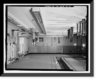 Historic Framed Print, Edwards Air Force Base, Air Force Rocket Propulsion Laboratory, Instrumentation & Control Building, Test Area 1-115, northwest end of Saturn Boulevard, Boron vicinity, Kern County, CA - 2,  17-7/8" x 21-7/8"