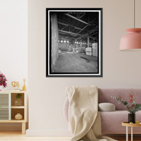 Historic Framed Print, U.S. Naval Air Station, Seaplane Hangar, Pensacola, Escambia County, FL - 24,  17-7/8" x 21-7/8"