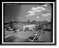 Historic Framed Print, Miami Municipal Water Softening Plant, 700 West Second Avenue, Hialeah, Miami-Dade County, FL - 5,  17-7/8" x 21-7/8"