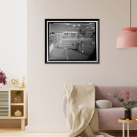 Historic Framed Print, Miami Municipal Water Softening Plant, 700 West Second Avenue, Hialeah, Miami-Dade County, FL - 6,  17-7/8" x 21-7/8"