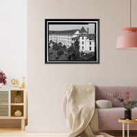Historic Framed Print, Ormond Hotel, 15 East Granada, Ormond Beach, Volusia County, FL - 12,  17-7/8" x 21-7/8"
