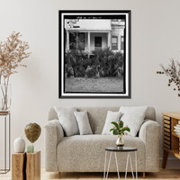 Historic Framed Print, Ormond Hotel, 15 East Granada, Ormond Beach, Volusia County, FL - 17,  17-7/8" x 21-7/8"