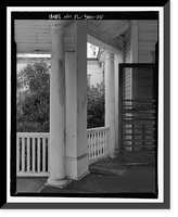 Historic Framed Print, Ormond Hotel, 15 East Granada, Ormond Beach, Volusia County, FL - 25,  17-7/8" x 21-7/8"