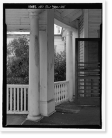 Historic Framed Print, Ormond Hotel, 15 East Granada, Ormond Beach, Volusia County, FL - 25,  17-7/8" x 21-7/8"