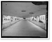 Historic Framed Print, Ormond Hotel, 15 East Granada, Ormond Beach, Volusia County, FL - 29,  17-7/8" x 21-7/8"