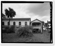 Historic Framed Print, Ormond Hotel, 15 East Granada, Ormond Beach, Volusia County, FL - 34,  17-7/8" x 21-7/8"