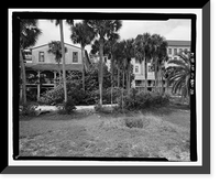 Historic Framed Print, Ormond Hotel, 15 East Granada, Ormond Beach, Volusia County, FL - 38,  17-7/8" x 21-7/8"