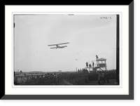 Historic Framed Print, Planes in flight aviation meet, Belmont, N.Y.,  17-7/8" x 21-7/8"