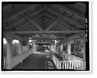 Historic Framed Print, Ormond Hotel, 15 East Granada, Ormond Beach, Volusia County, FL - 49,  17-7/8" x 21-7/8"