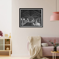 Historic Framed Print, Ormond Hotel, 15 East Granada, Ormond Beach, Volusia County, FL - 49,  17-7/8" x 21-7/8"